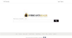 Desktop Screenshot of lubricantsdealer.com
